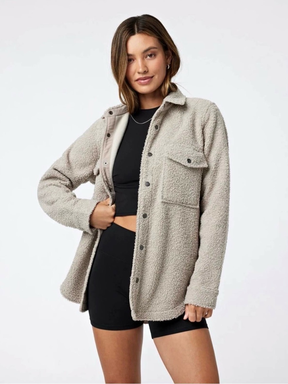 Vuori Sycamore Sherpa Shirt Jacket